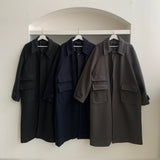 Wool Hidden Pocket Coat (3color) (6654604836982)