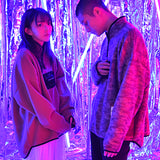 [UNISEX]“SECURITY” Cyclist Half-Zip Pullover (Camouflage) (6655773245558)