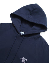 Wセラーロゴクロップドフーディー/W SELLER LOGO CROPPED HOODIE NAVY(CV2CFFM402A)