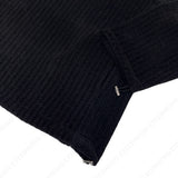 マルチコーデュロイセミジップアップフーディー/Multi-corduroy semi- zip-up hood (3 colors)