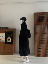 Nus. Lisk Black Mac Coat(가을)