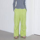 WIDE CARGO PANTS_GREEN