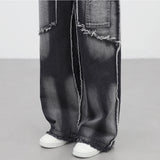 テールビンテージディテールデニムパンツ