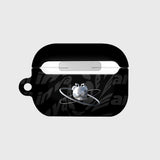 SPACE NIGHT STEEL BEAR-BLACK(AIR PODS PRO-HARD) (6602473635958)
