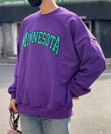 パラマス コリア ミネソタ カレッジロゴ クルーネック スウェット / ZOMBIE/PARAMUS KOREA MINNESOTA COLLEGE LOGO CREW NECK SWEAT  No.03  ZZ-1403（送料込）ONEDAY KMC
