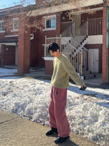 Candy floss jogger pants