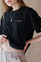 ラウンドロゴオーバーサイズTシャツ / ROUND LOGO OVERSIZED T-SHIRTS_2COLORS