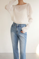 ピーチーズジーンズ / PEACHES JEANS / STRAIGHT DENIM PANTS