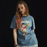 パンクエンジェルオーバーフィットTシャツ