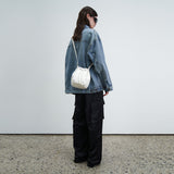 POCKET BUCKET BAG_WHITE