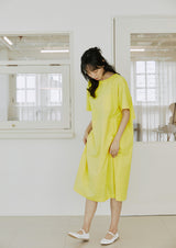 レイヤードリボンワンピース / layered ribbon onepiece yellow