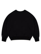 Women's Crop Circle Logo Emboss Le Lis HeavyTerry Sweatshirt BlackPink(FCD3TS701W)