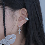 Umbrella mushroom earring