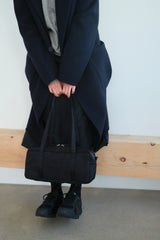 compact duffle bag (black)