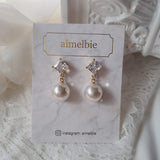 Diamond Pearl Piercing - Gold