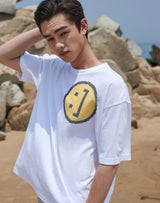 SM:]E プリント オーバーサイズ Tシャツ / SM:]E PRINTED OVERSIZED T-SHIRT WHITE