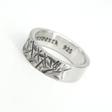 ラフ6シルバーリング / Rough6 silver ring (4596255621238)