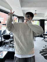 lose loosefit pattern knit