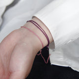 [BTS V] Thin Single original Bracelet (28color)