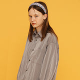 ナイロンシャツ / NYLON SHIRT_PURPLE