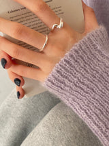ダブルツイストリング / [925silver] Double twisted ring