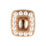 Square pearl rings (6570297000054)