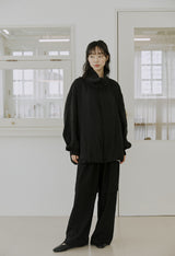 ヒデンジャンパー / unisex hidden jumper black
