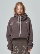 Turtleneck cropped hoodie_cocoa (6676831174774)
