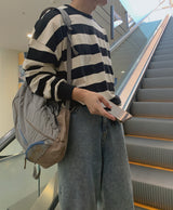 ネバービッグボーダーTシャツ