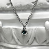 バレット バック ネックレス / Bullet Back Necklace_silver