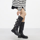 Renault Buckle Long Boots
