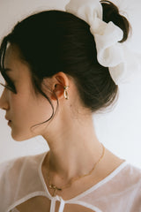 [MADE] Strap ear-cuff (14k gold plated)