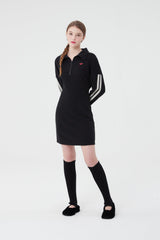スモールチェリーワンピース／SMALL CHERRY DRESS [BLACK]