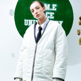 [UNISEX] Reversible Faux Fur Cardigan Coat (Grey) (6656668762230)