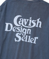 ピグメントセラーロゴ LS Tシャツ ブルー(CV2ESUT552A)