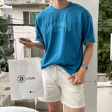 LMNサンフランシスコ ピグメントウォッシング半袖Tシャツ / LMN San Francisco Pigment Washing Short-Sleeved T-Shirt (4 colors)