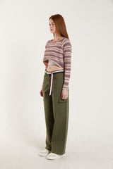 シエルクロップドセーター/CIEL CROPPED SWEATER