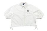 ウーマンズバルーンハーフシャツ / WOMANS BALLOON HALF SHIRT_WHITE