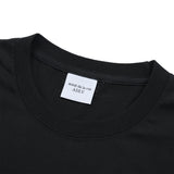ファジードラゴンアートワーク半袖Tシャツ BLACK