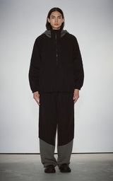  PIPPING MIX PANTS_BLACK