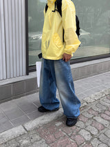 coating wide denim PT -2C