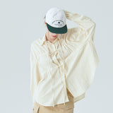 MOIFAIRE LOGO BALL CAP / IVORY