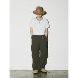 リファインナイロンパラシュートパンツ / REFINE NYLON PARACHUTE PANTS_BR