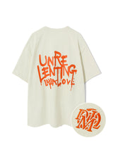 アンリレンティンググラフィティ半袖Tシャツ / Unrelenting Graffiti Short Sleeve T-shirt T79 Beige