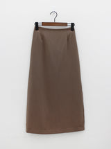 サイドスリットロングスカート / Side slit long skirt (3color)