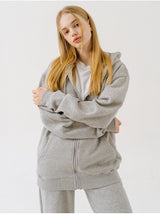 PLAIN WIDE PANTS