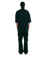 Cargo Jersey Pants - Black