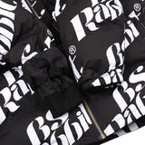 BSR2223FWJK001 LOGO HOODIE WELLON PARKA BLACK