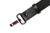 ミニマルロゴラベルベルト / MINIMAL LOGO LABEL BELT_BLACK