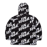 ロゴフーディーウェルロンパーカ/BSR2223FWJK001 LOGO HOODIE WELLON PARKA BLACK